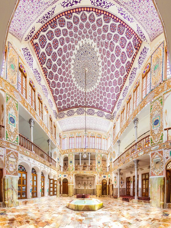 Ornate Courtyard Interior