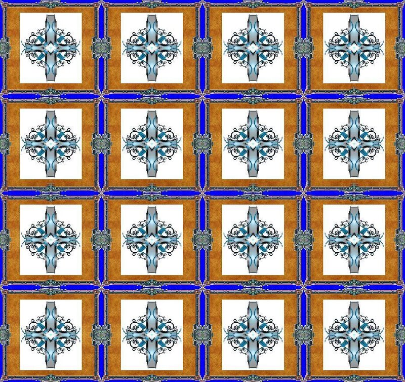 Ornate Cross Pattern