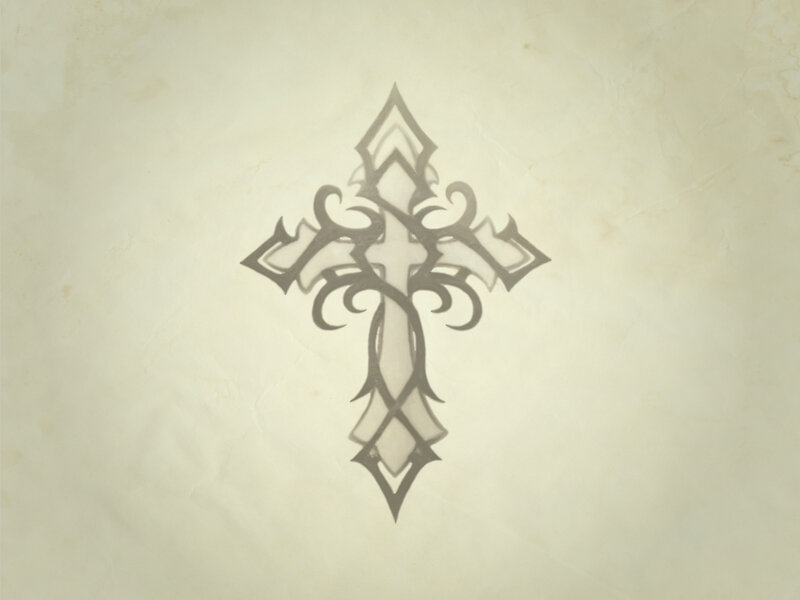 ornate cross symbol