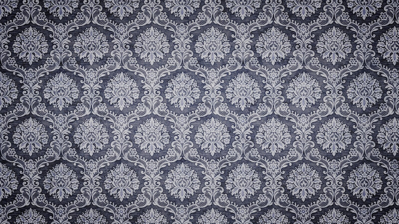 ornate damask pattern