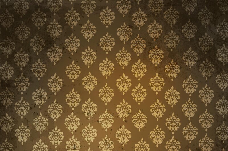ornate damask pattern wallpaper