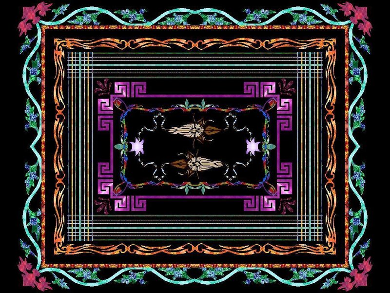 Ornate Digital Tapestry