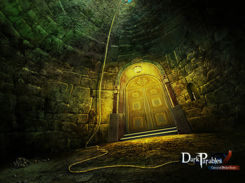 Ornate Door in Dungeon