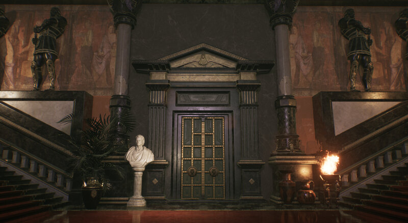 Ornate Door in Grand Hall