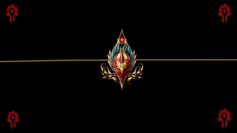 Ornate Emblem with Red Gem