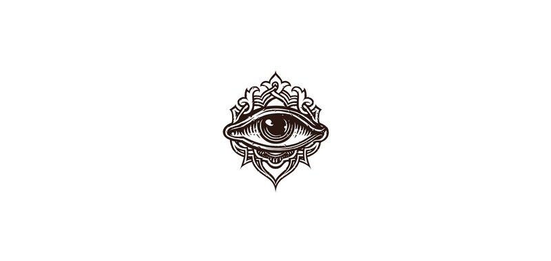 ornate eye symbol