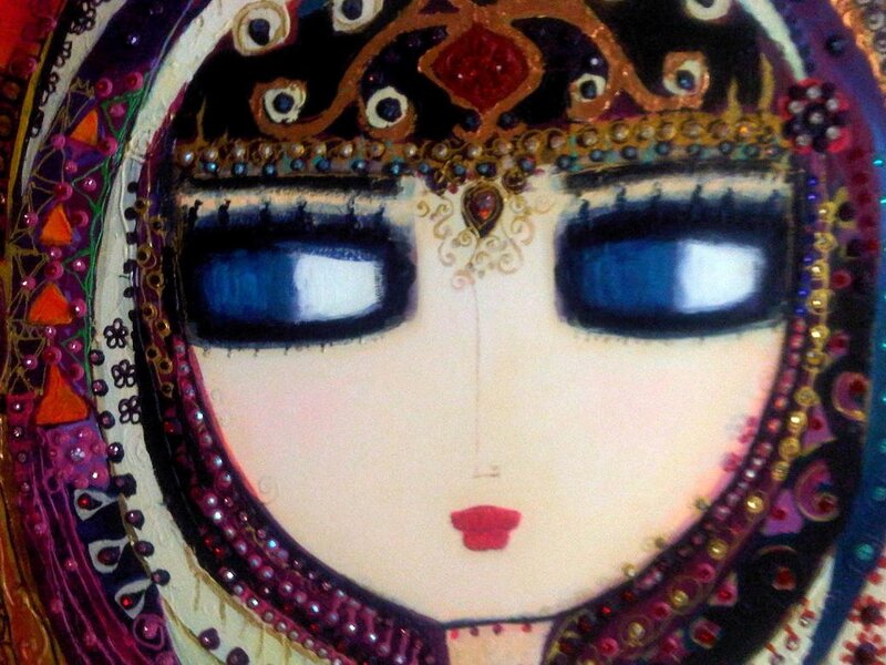 Ornate Face Portrait