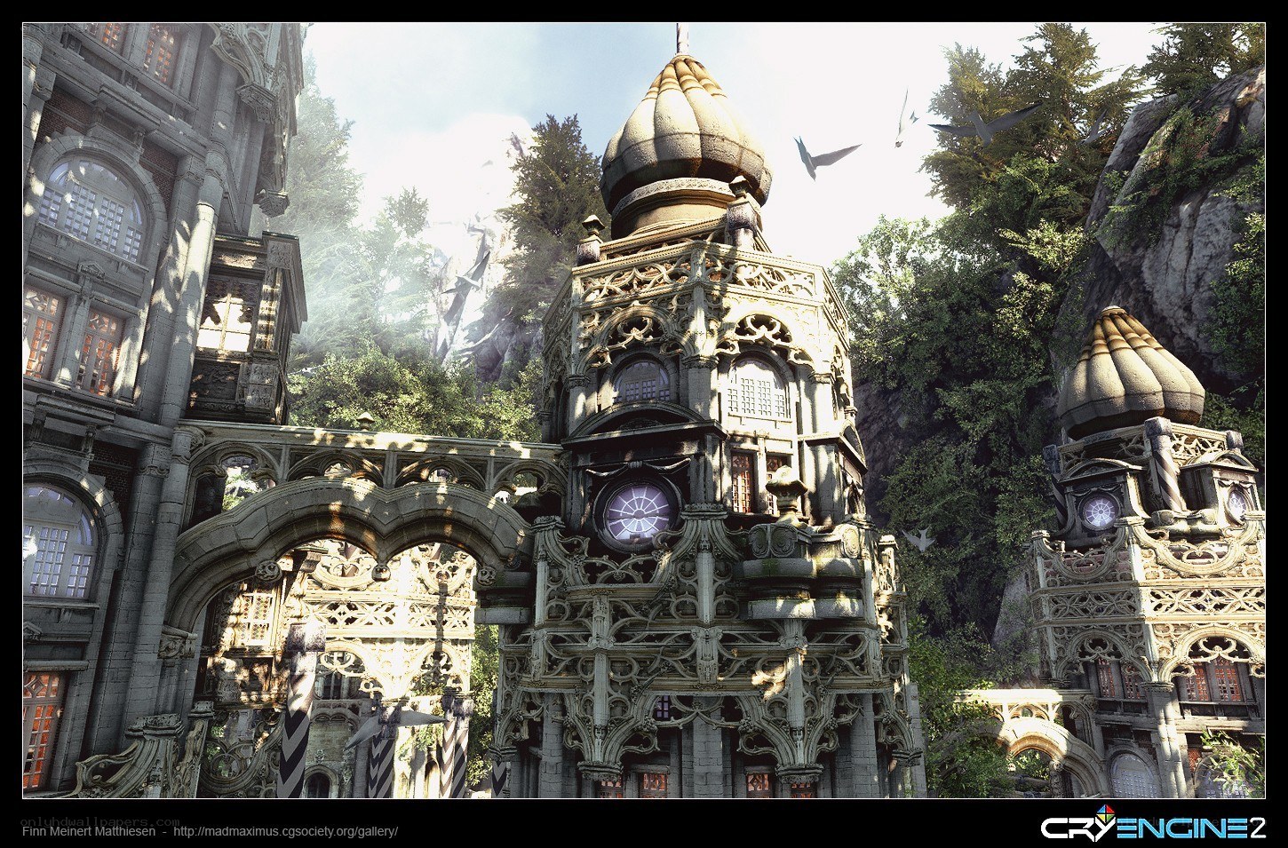 Ornate fantasy architecture
