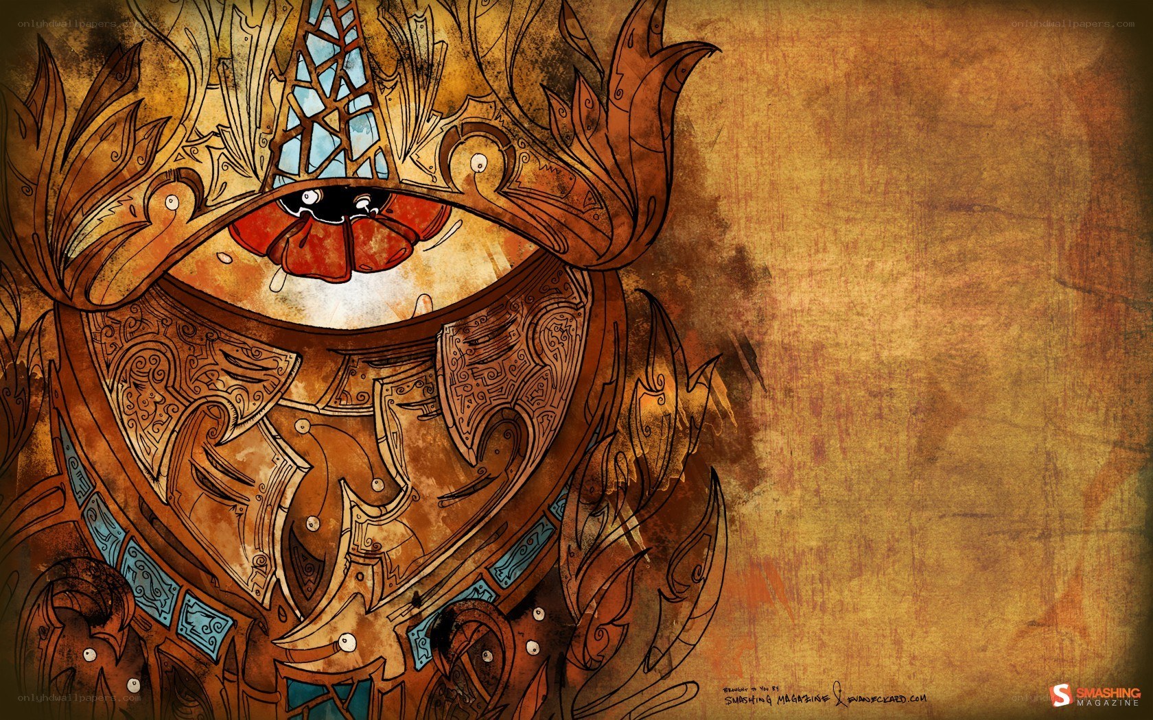 ornate fantasy creature artwork