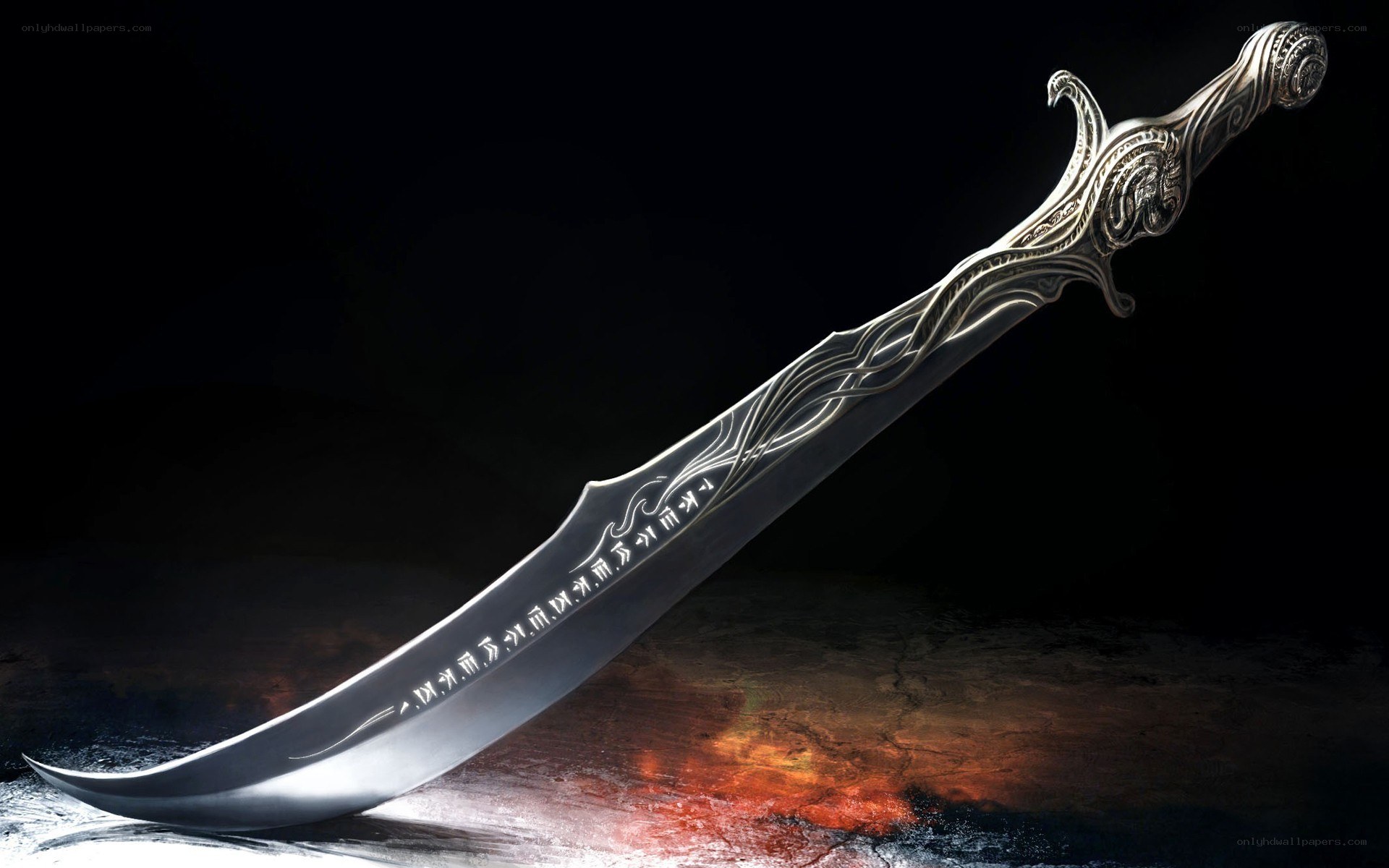ornate fantasy sword