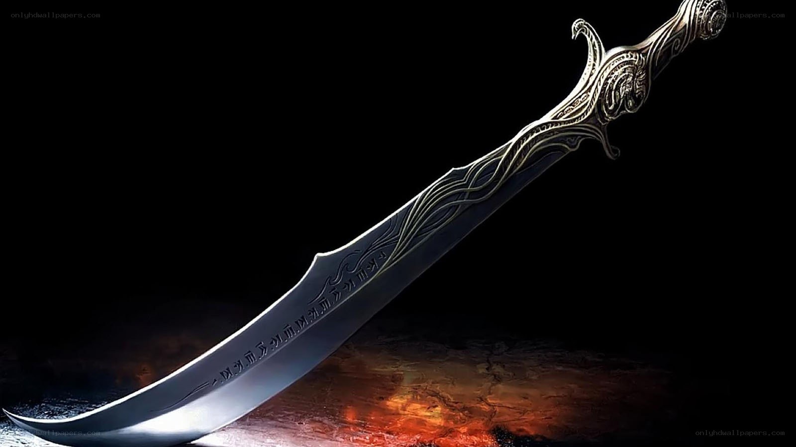 ornate fantasy sword