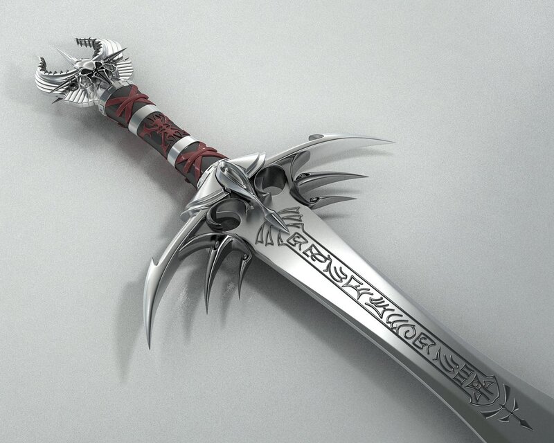 ornate fantasy sword