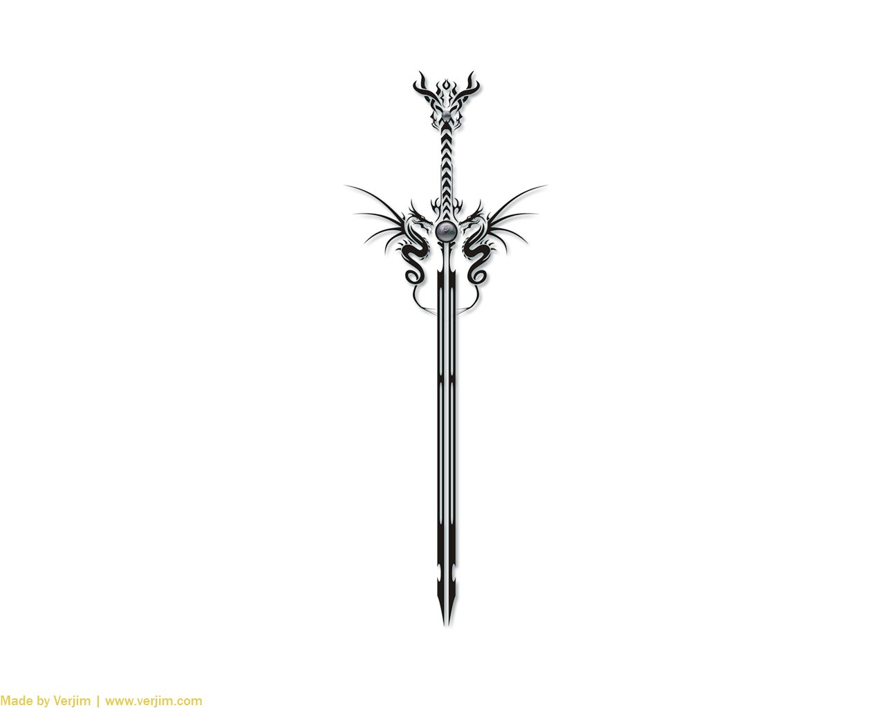ornate fantasy sword design