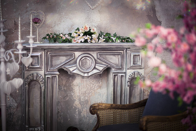 Ornate Fireplace Mantel