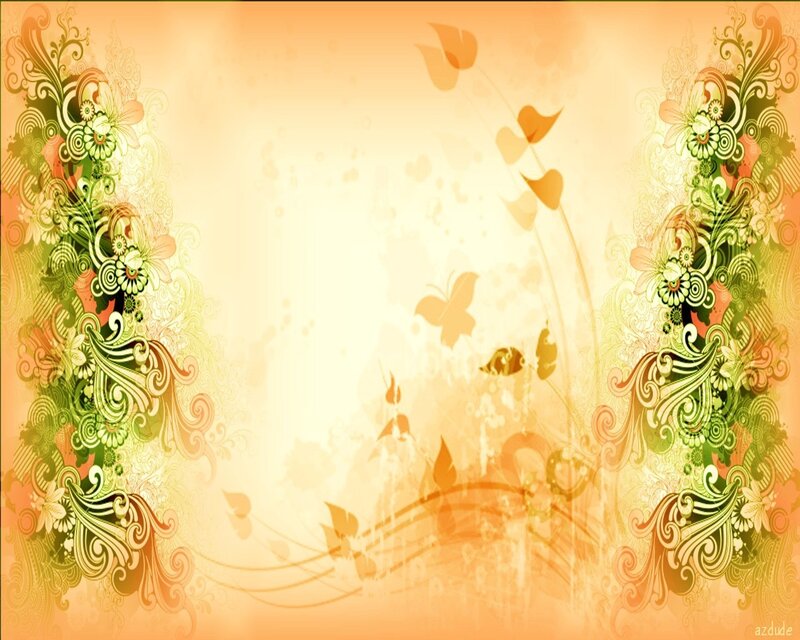 ornate floral background design