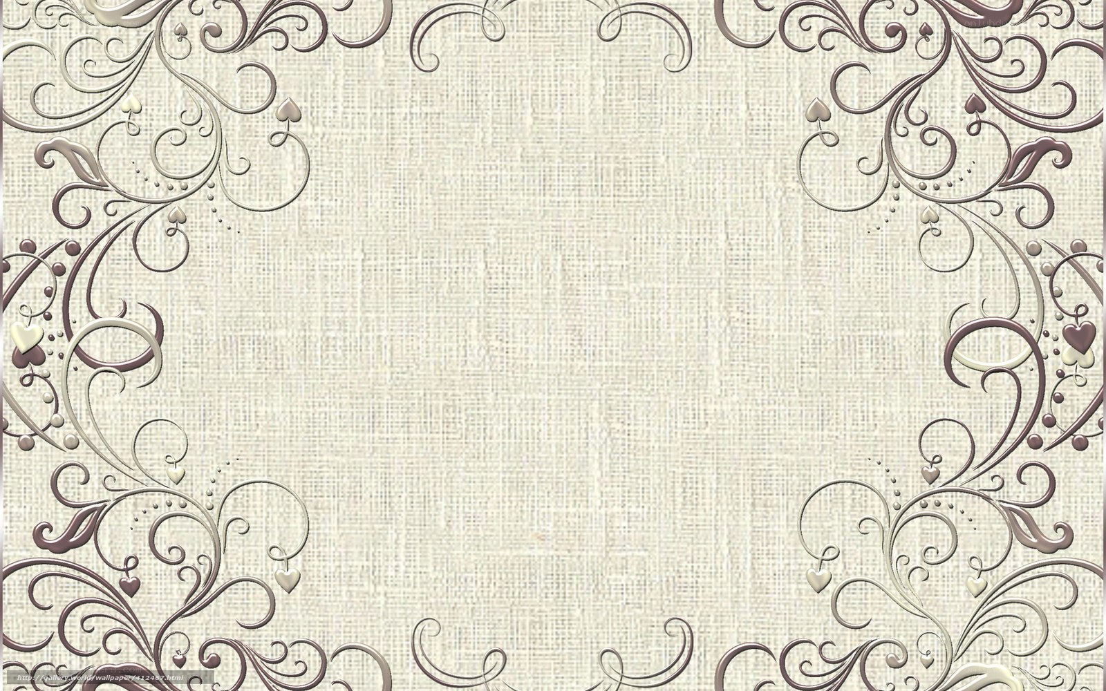 ornate floral border design