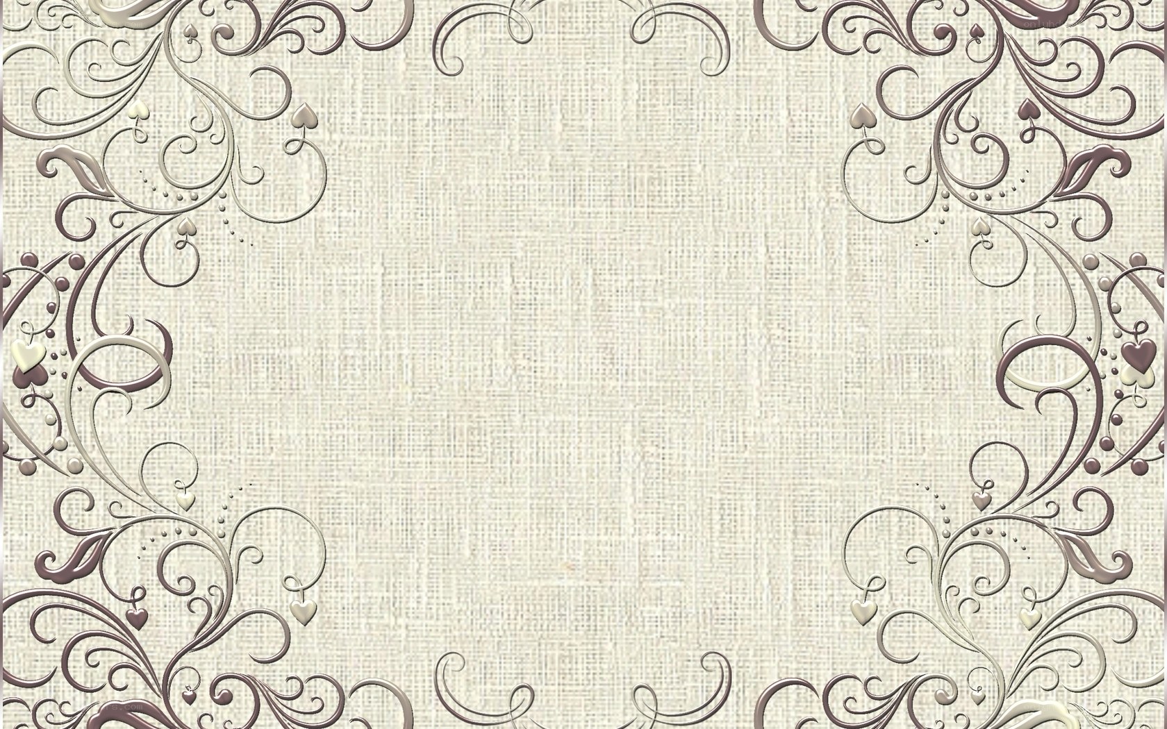 ornate floral border design