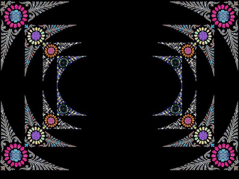 Ornate Floral Border