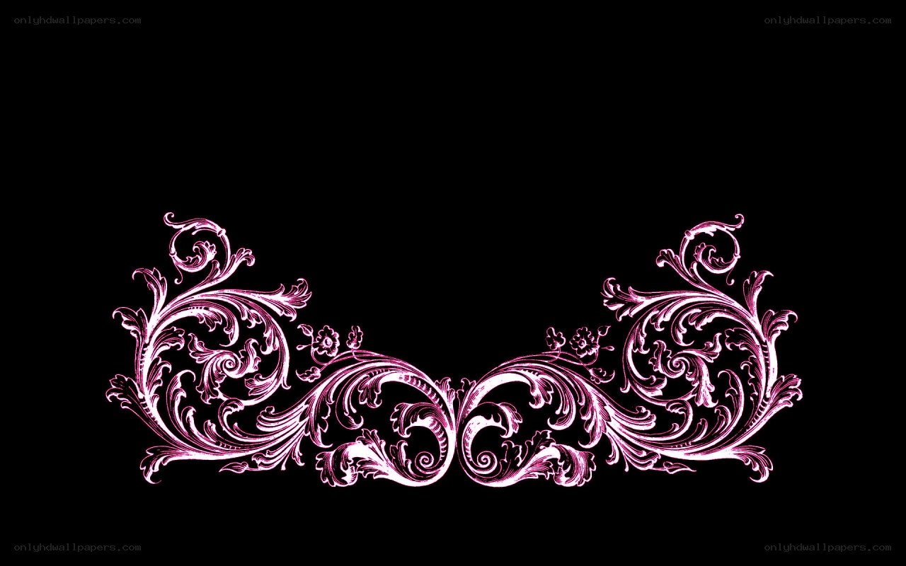 ornate floral design