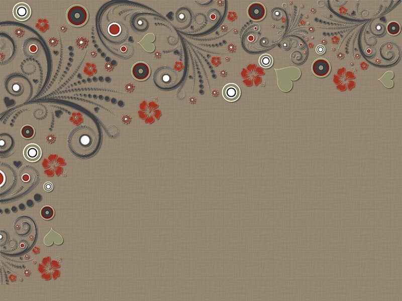 ornate floral pattern background