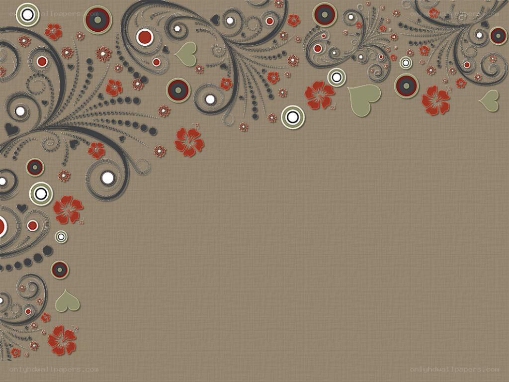 ornate floral pattern background