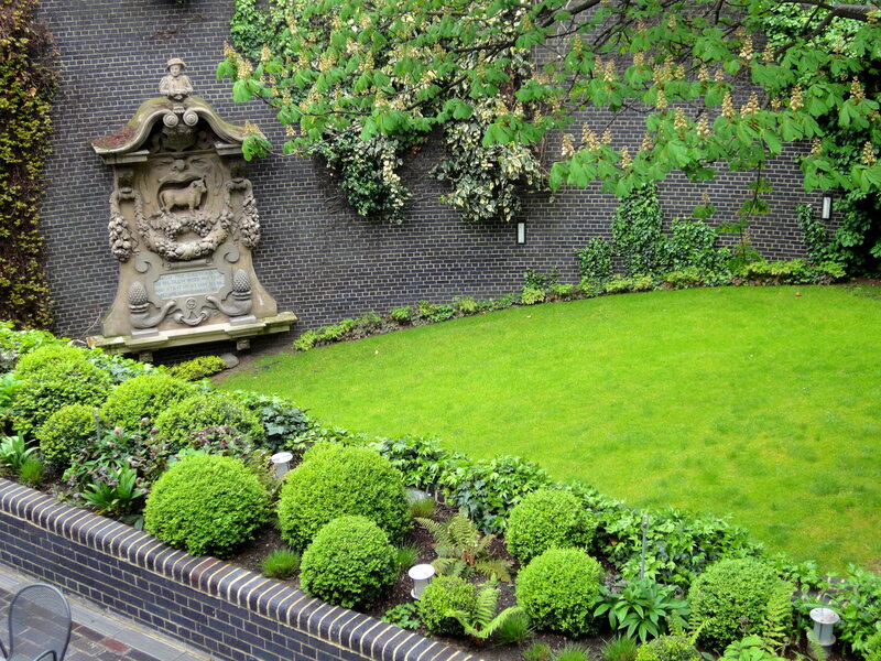 Ornate Fountain in Garden