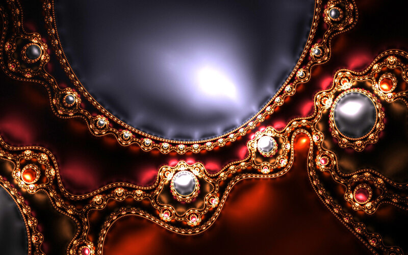 Ornate Fractal Jewelry
