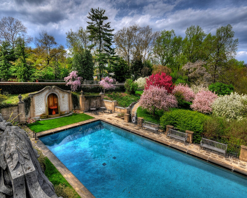 Ornate Garden Pool