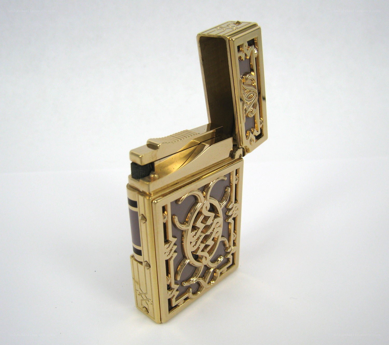 ornate gold lighter