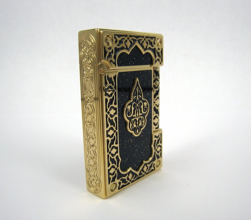 Ornate Gold Lighter — Neutral