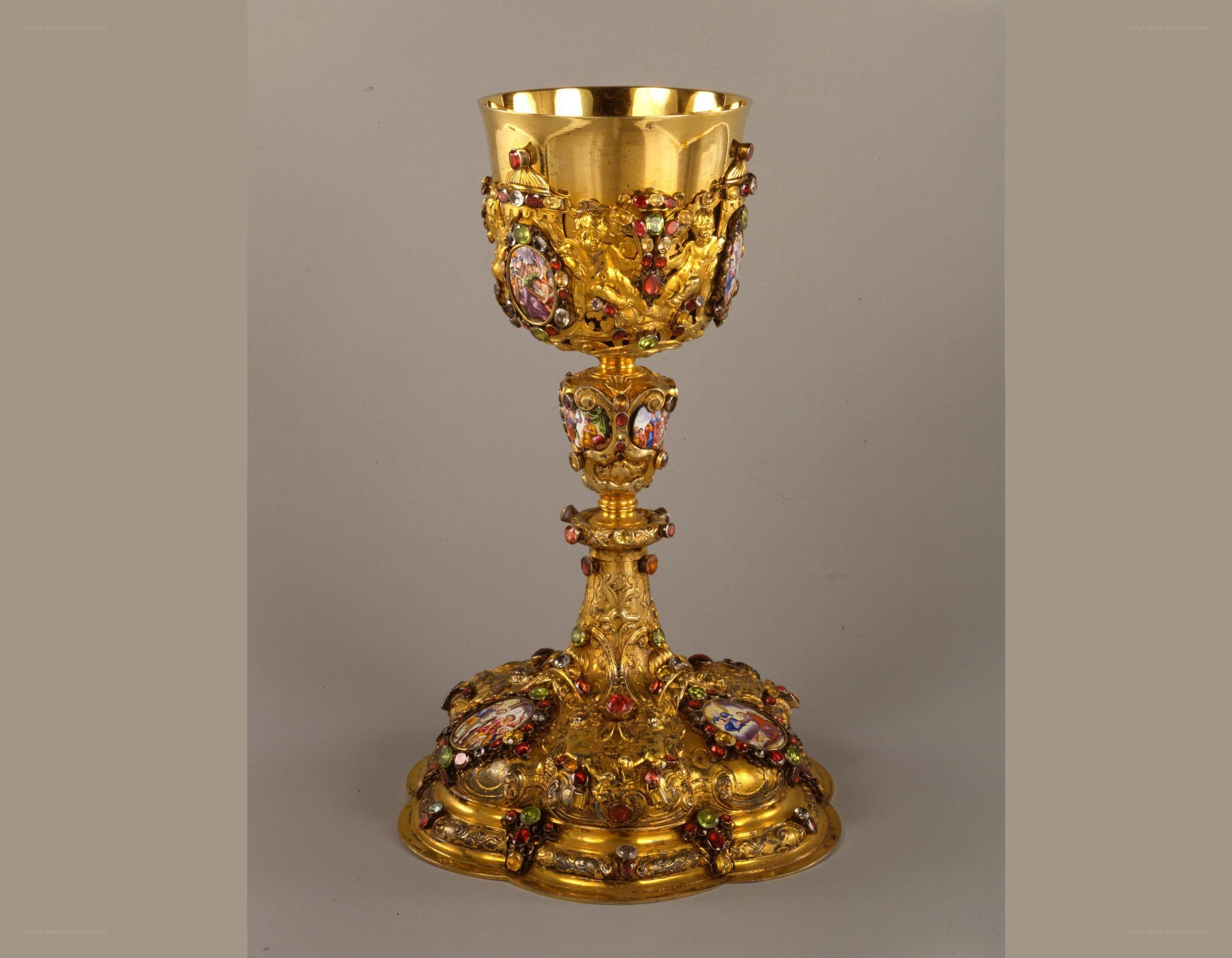 ornate golden chalice