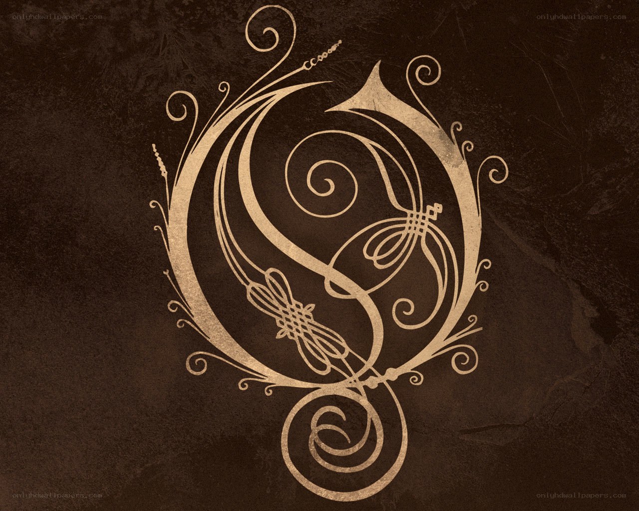 ornate golden emblem design