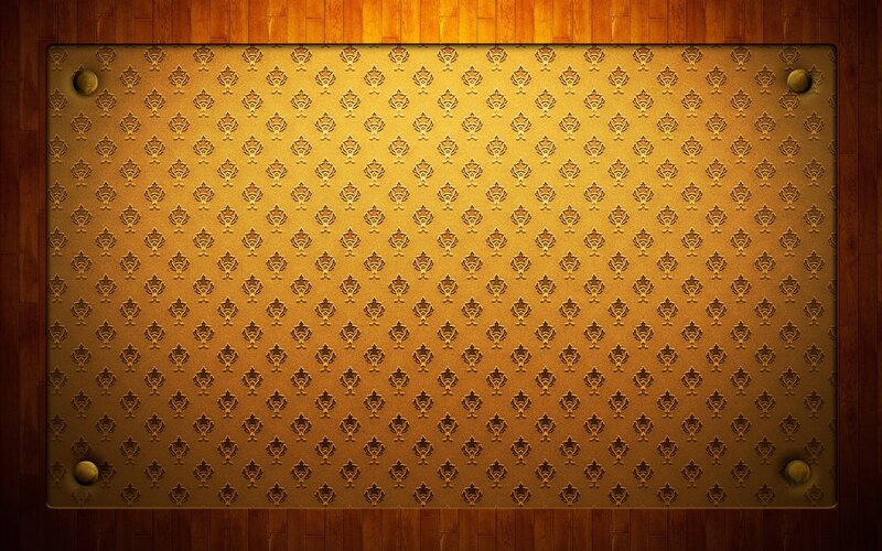 Ornate Golden Panel