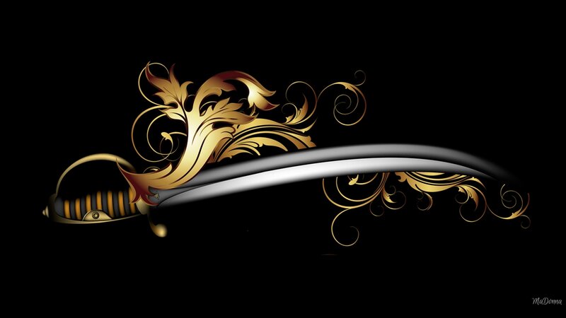 Ornate Golden Sword