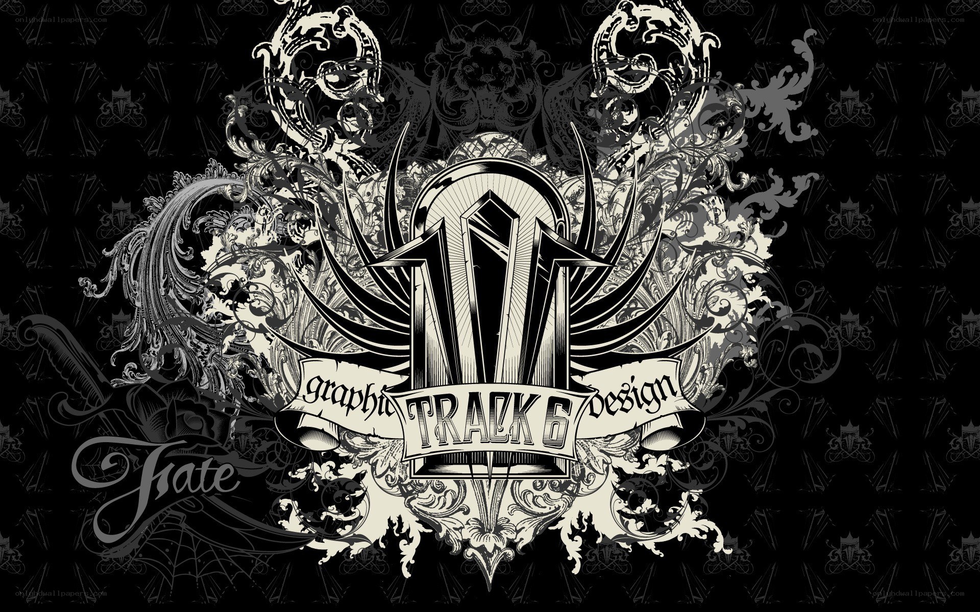 ornate graphic design artwork