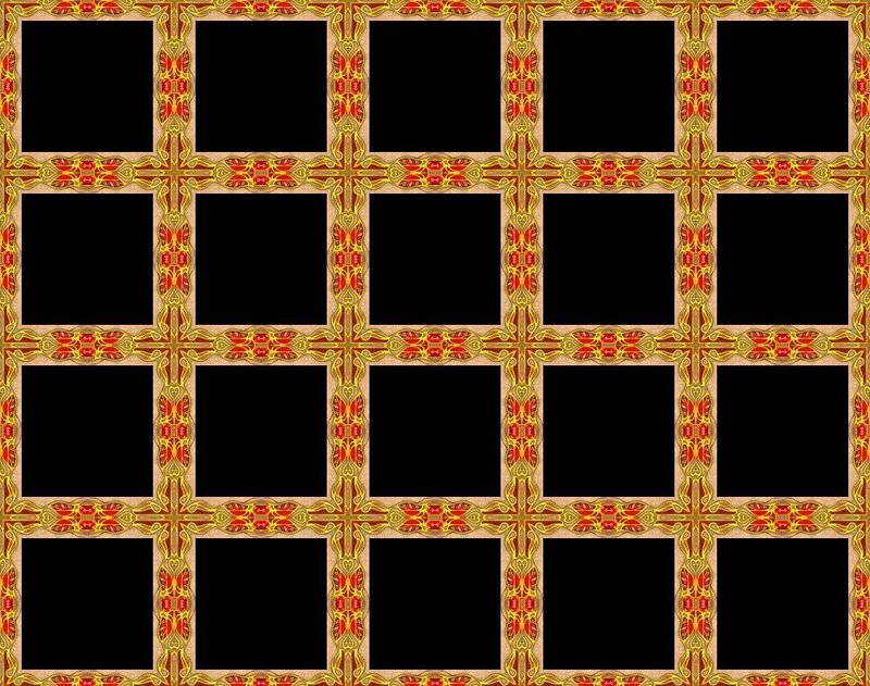 Ornate Grid Pattern