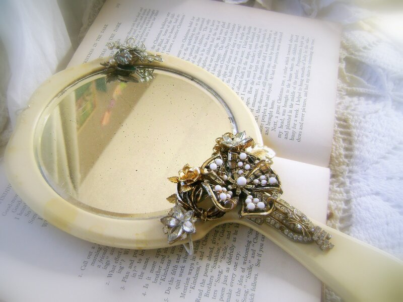 Ornate Hand Mirror