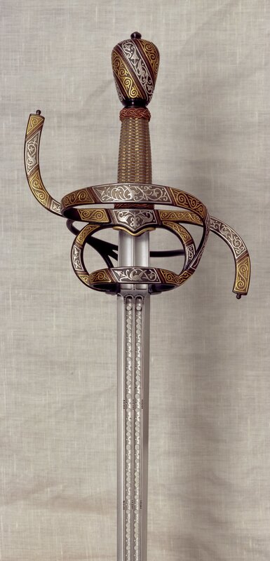 ornate historical sword