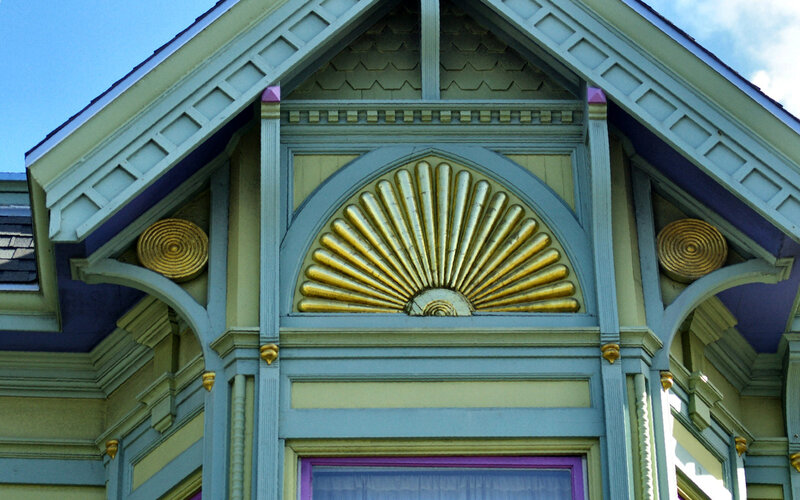 Ornate House Facade