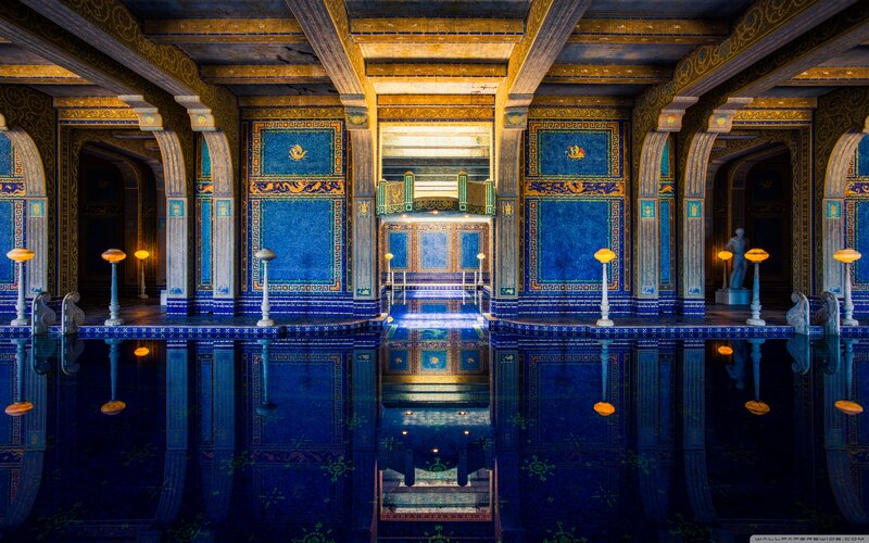 Ornate Indoor Pool