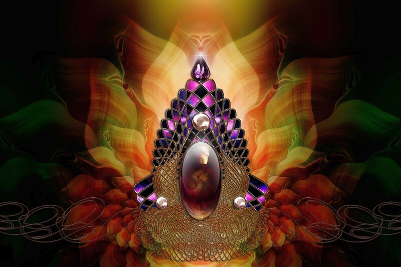 Ornate Jewel Crown