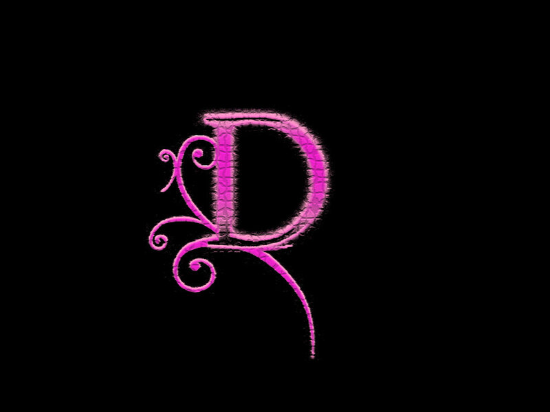 Ornate Letter D
