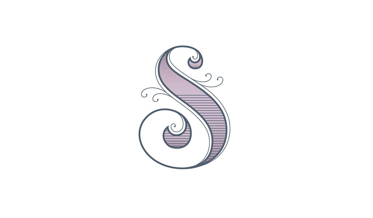 ornate letter S design