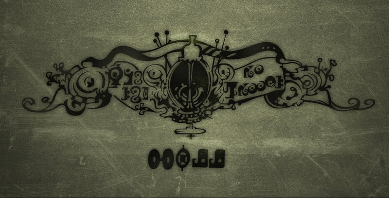 ornate logo design