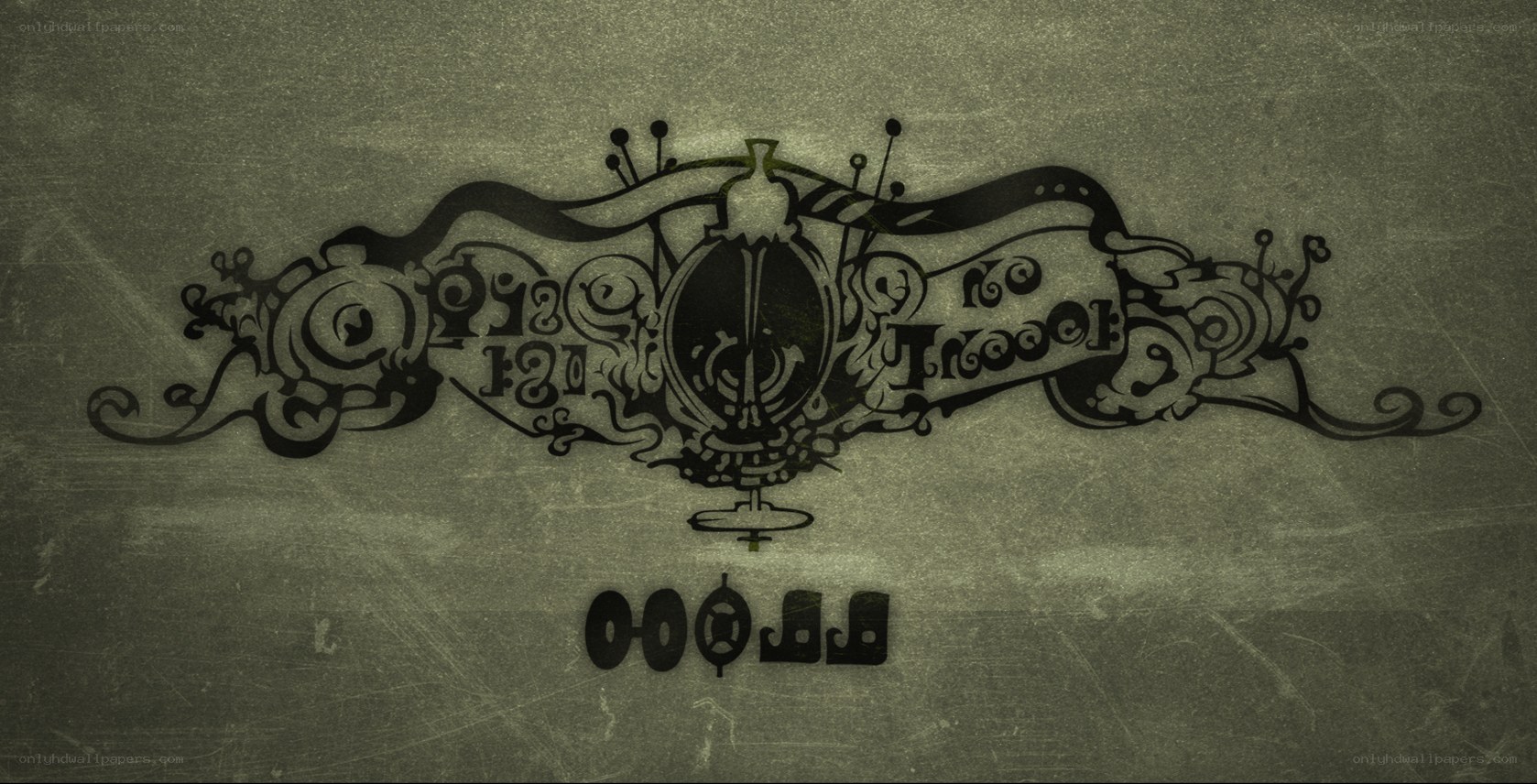 ornate logo design
