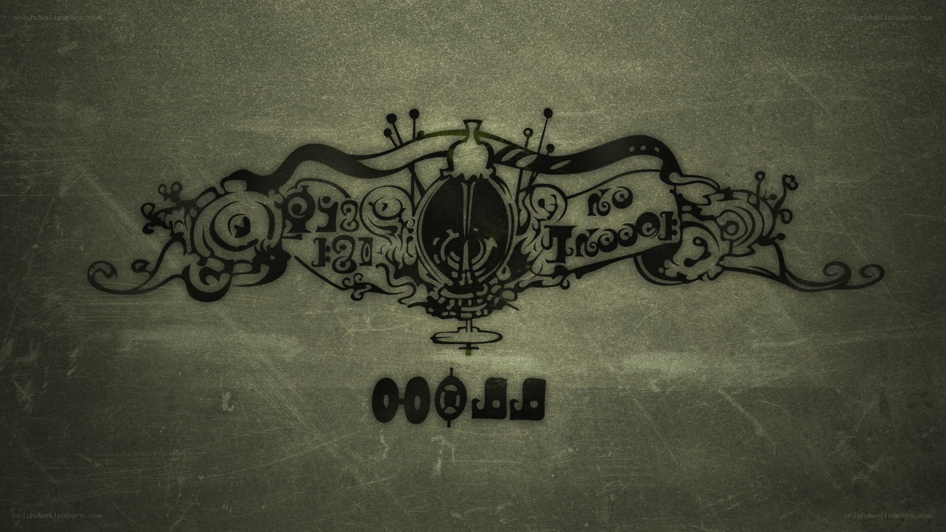 ornate logo design