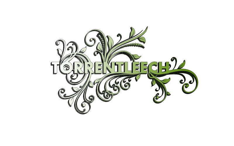 ornate logo with green and black design