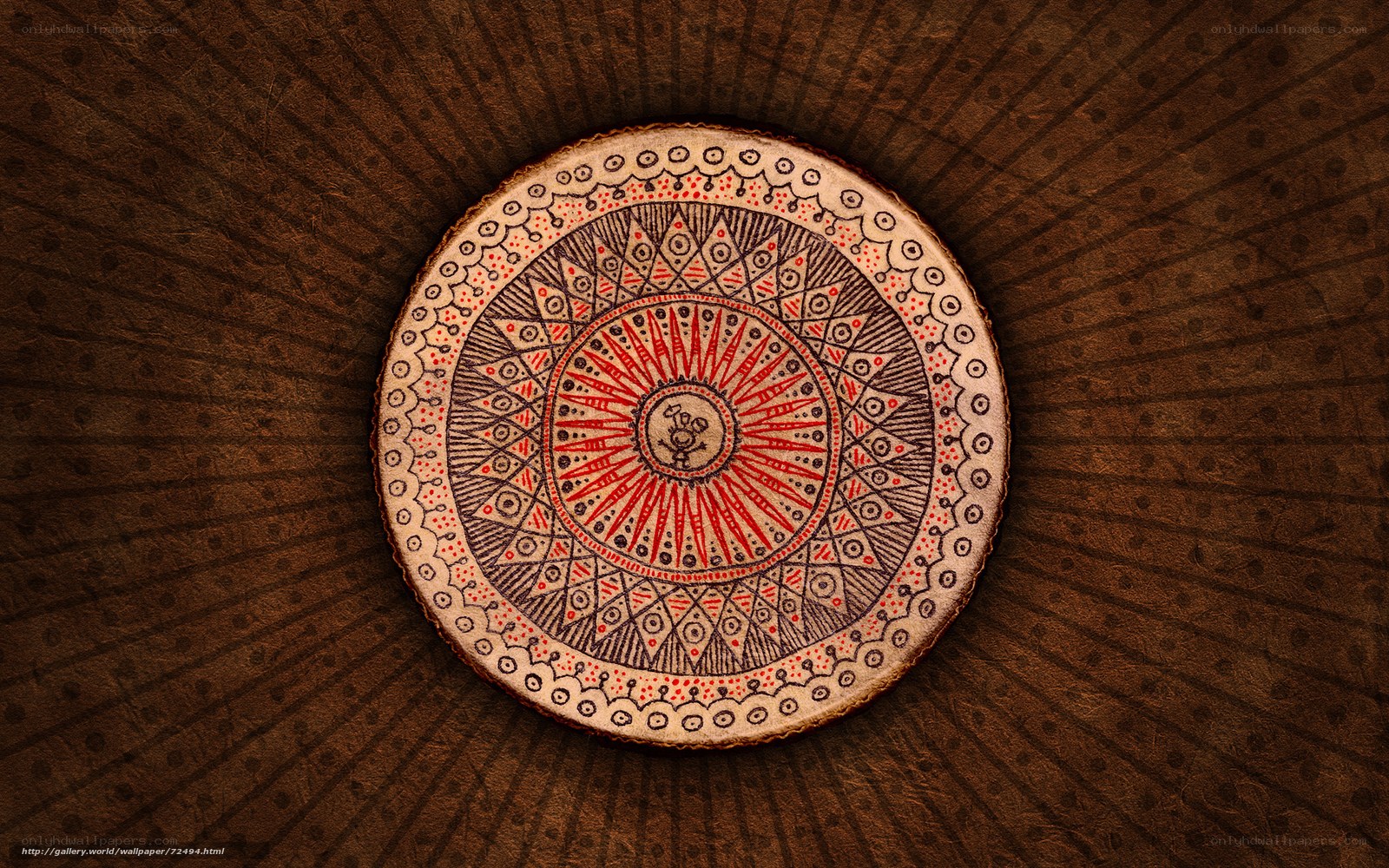 Ornate mandala design