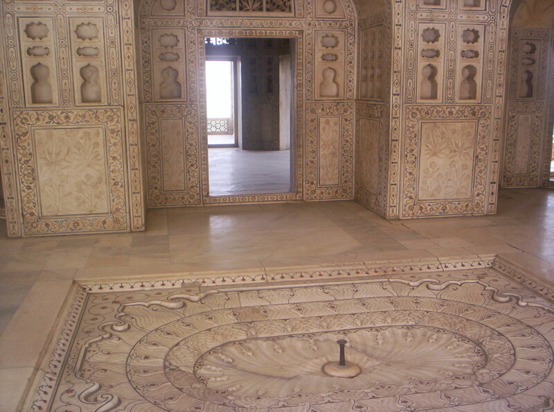 ornate marble hall interior
