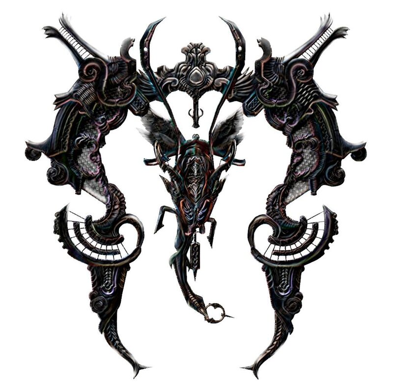 ornate mechanical creature design